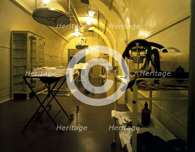 Underground operating theatre beneath Dover Castle, Kent, 1995.  Artist: Paul Highnam