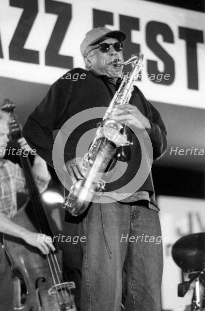 Charles Lloyd, North Sea Jazz Festival, The Hague, Netherlands, c1993. Creator: Brian Foskett.