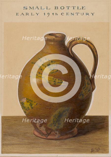 Small Jug, 1938. Creator: Philip Smith.
