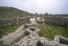 The House of the Fishing Scene at Bulla Regia, Tunisia. Artist: Samuel Magal