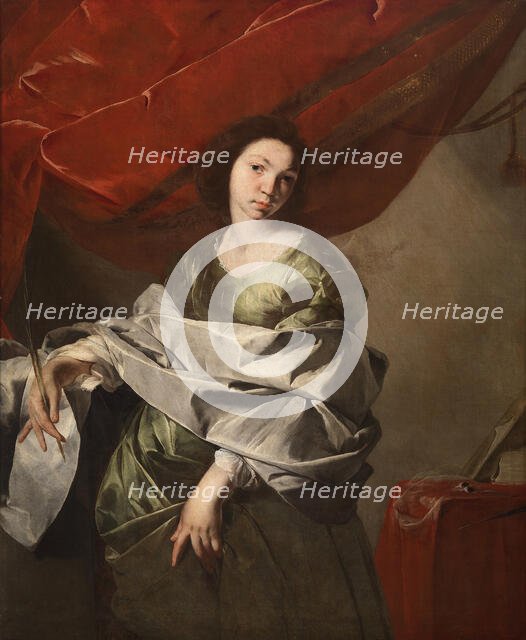 Saint Lucia, ca 1645-1648. Creator: Cavallino, Bernardo (1616-1656).