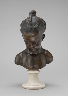 Bust of a Little Girl, model 1744, cast probably 1750/1753. Creator: Jacques Francois Joseph Saly.