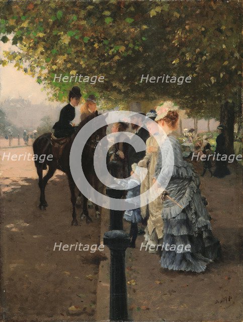 At the Hyde Park, London.