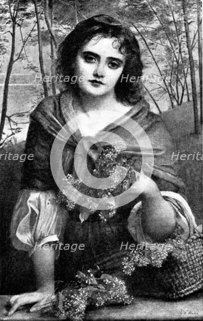 Lilacs - C. E. Hallé, 1895. Creator: George Meisenbach.