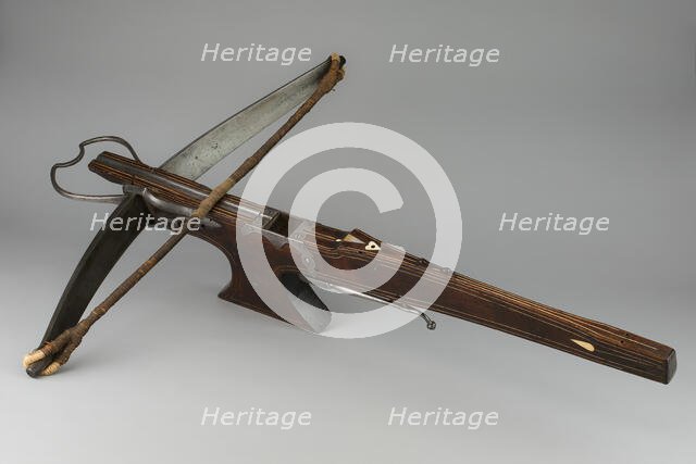 Target Crossbow, France, 16th century. Creator: Unknown.
