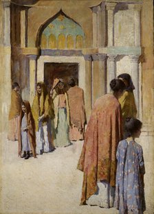 Femmes pres des Escaliers no. I, n.d. Creator: Frank Edwin Scott.