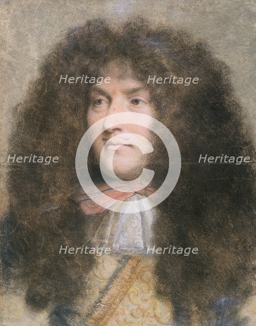 Louis XIV, King of France, c1660-c1670. Artist: Charles le Brun