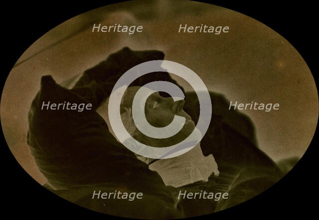 Jacques-Joseph Ebelmen on his Deathbed, March 31, 1852 . Creator: Louis-Rémy Robert.