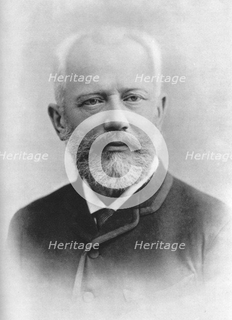 Pyotr Ilyich Tchaikovsky (1840 - 1893), Russian composer. Artist: Charles Reutlinger