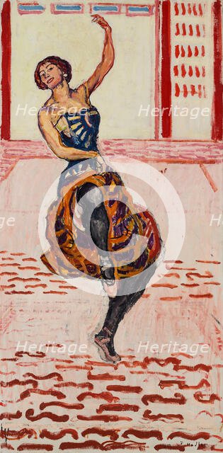 Dancer, 1912. Creator: Hodler, Ferdinand (1853-1918).