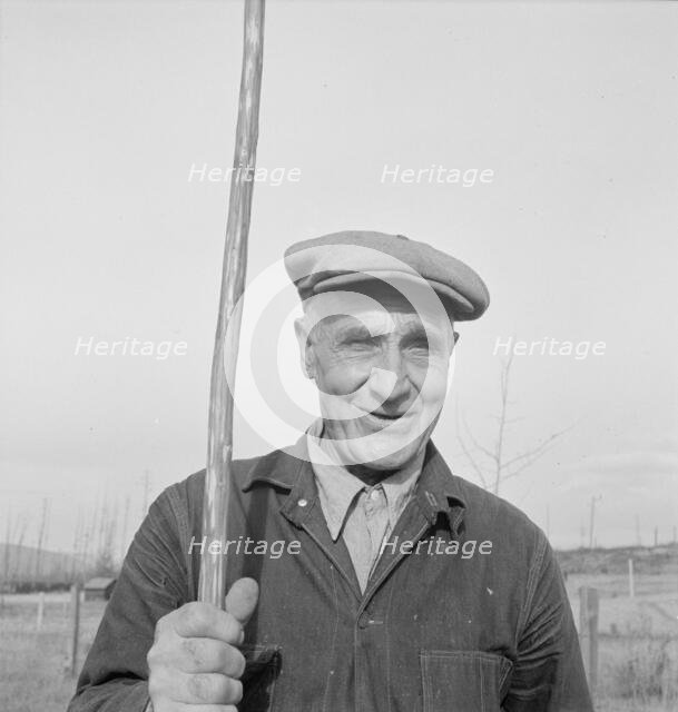 Early settler of the valley, Priest River Valley, Bonner County, Idaho, 1939. Creator: Dorothea Lange.