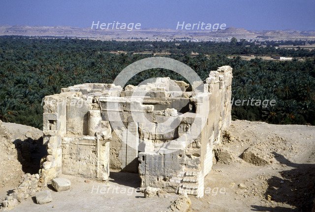 Temple of the Oracle, Siwah, Egypt.