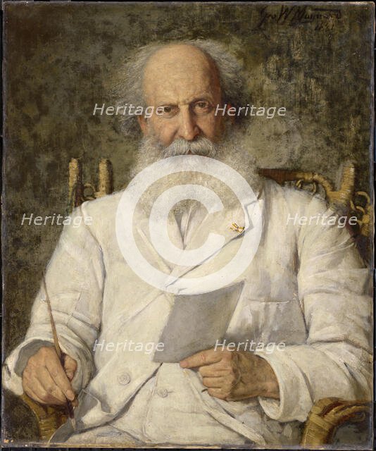 Edward Maynard, 1881. Creator: George Willoughby Maynard.