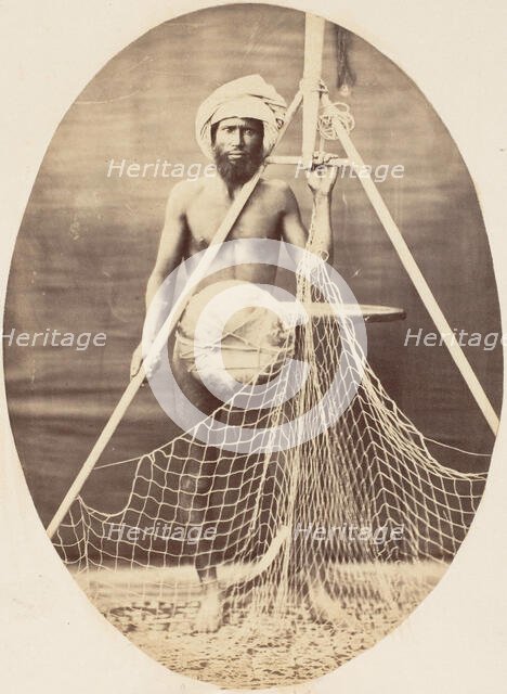 Pullah Fisherman, 1860s. Creator: Unknown.