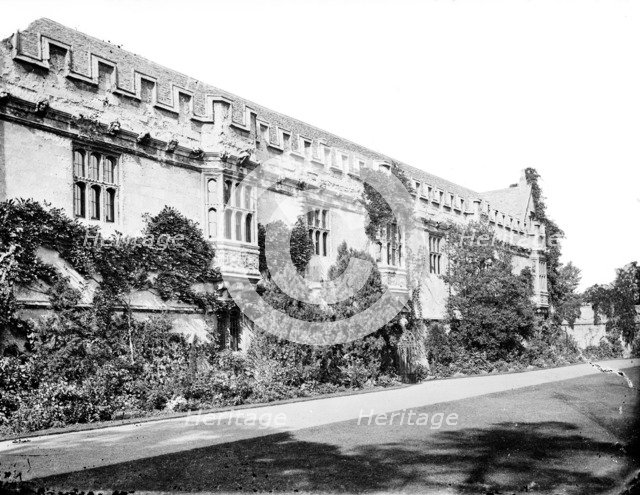 St John's College, Canterbury Quad, Oxford, Oxfordshire, 1870. Artist: Henry Taunt