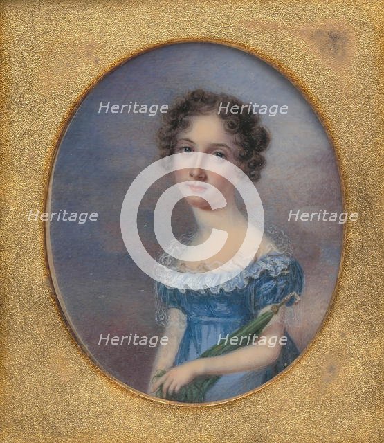 Sarah Ann Beck, ca. 1818. Creator: Anna Claypoole Peale.