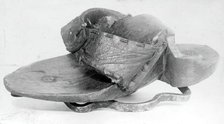Ringed Patten (Overshoe), England, 1660s. Creator: Unknown.