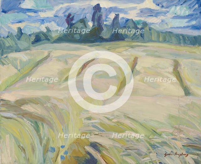 Field of Rye, 1926. Creator: Gabriel Engberg.