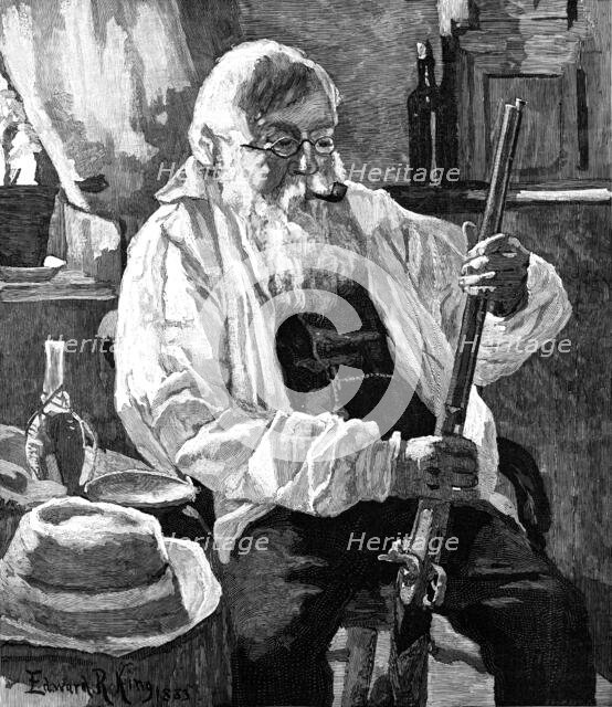 The First of September: An Early Love, 1883. Creator: Eugène Froment.