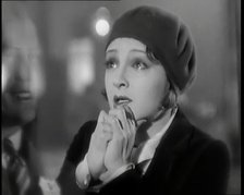 Scene from the Film 'The Informer':  Lya De Putti is Crying, 1920s. Creator: British Pathe Ltd.