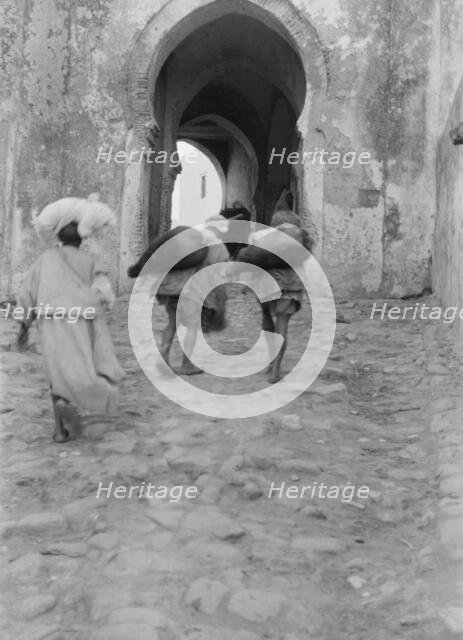 Travel views of Morocco, 1904. Creator: Arnold Genthe.