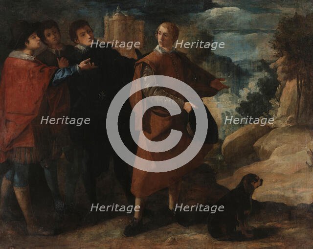 Departure of Saint Peter Nolasco for Barcelona, c1629. Creator: Zurbarán, Francisco, de (1598-1664).