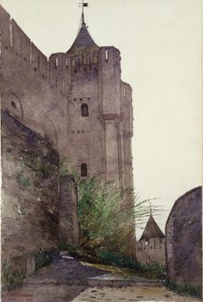 Carcassonne, 1926. Creator: Cass Gilbert.