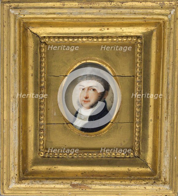 Portrait of the composer Michael Kleophas Oginski (1765-1833), 1807. Creator: Rosenzweig-Windisch, Nanette (1790-1820).