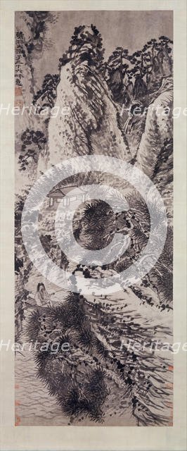 Thirty-six Peaks of Mount Huang Recollected, ca. 1705. Creator: Shitao.