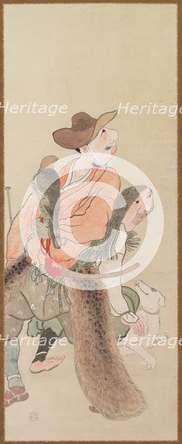 Genre Figures, c. 1816. Creator: Tatabe Socho (Japanese, 1760-1814).