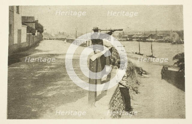 On the Look-Out, 1887. Creator: Peter Henry Emerson.