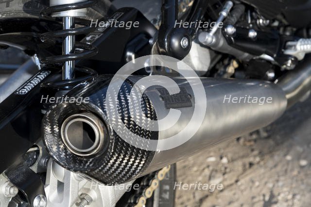 2019 Triumph Thruxton TFC 1200cc. Creator: Unknown.