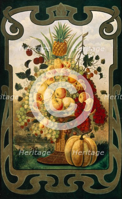 Sign board for fruit shop, Early 20th cen.. Artist: Anonymous  