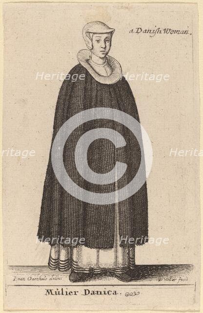 Mulier Danica. Creator: Wenceslaus Hollar.