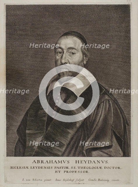 Abraham Heydan, n.d. Creator: Jonas Suyderhoef.