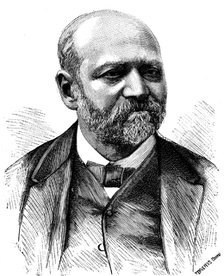 Jean Augustin Barral (1819-1884), French agricultural chemist, 1884. Artist: Unknown