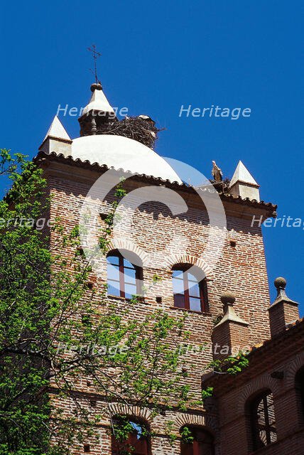 Architectural detail, Toledo-Moctezuma Palace, Cáceres, Extremadura, Spain, 2008.  Creator: LTL.