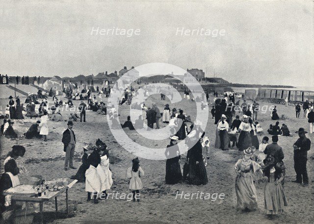 'Walton-on-the-Naze - Scene on the Beach', 1895. Artist: Unknown.