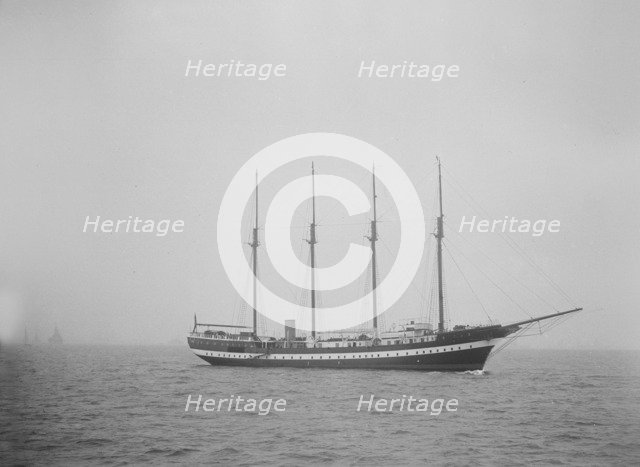 'Flying Cloud' at the Coronation Review, 1937. Creator: Kirk & Sons of Cowes.
