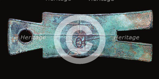 Chinese bronze money, 1st century. Artist: Unknown