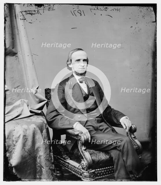 Oliver James Dickey of Pennsylvania, between 1860 and 1875. Creator: Unknown.