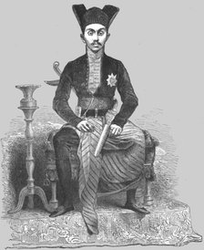 Emperor of Solo, Java; A Visit to Borneo', 1875. Creator: A.M. Cameron.