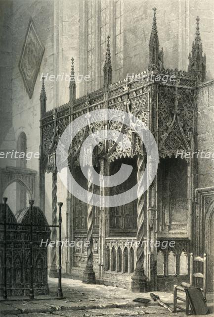'The Tomb of the Howards. - Arundel Church', c1870.