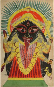 The Goddess Kali, 1800s. Creator: Unknown.