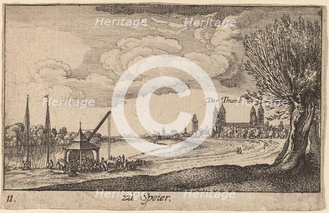 Speyer, 1635. Creator: Wenceslaus Hollar.