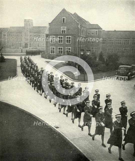 'Cadets on the March', c1943. Creator: Cecil Beaton.