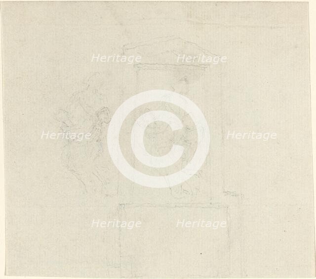 Monument to Agnes Cromwell (?), probably c. 1798/1800. Creator: John Flaxman.