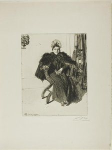 Isabella Gardener, 1894. Creator: Anders Leonard Zorn.