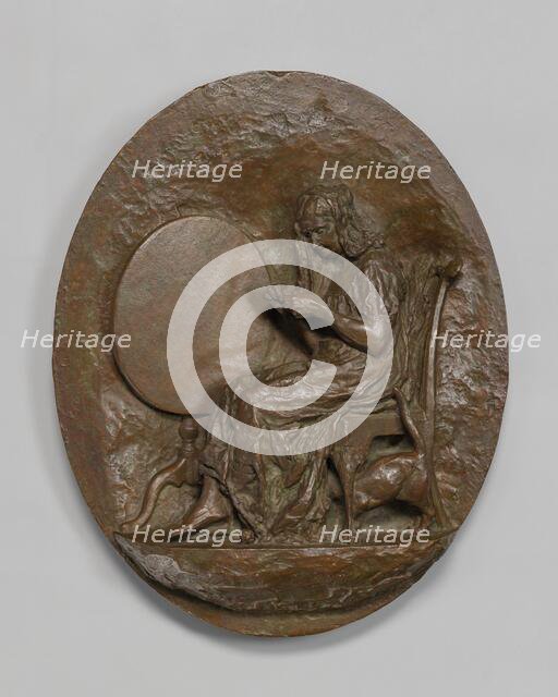 Knitting, model 1881, cast 1967. Creator: Thomas Eakins.