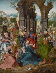 The Adoration of the Magi, 1519. Creator: Master of the Antwerp Adoration.